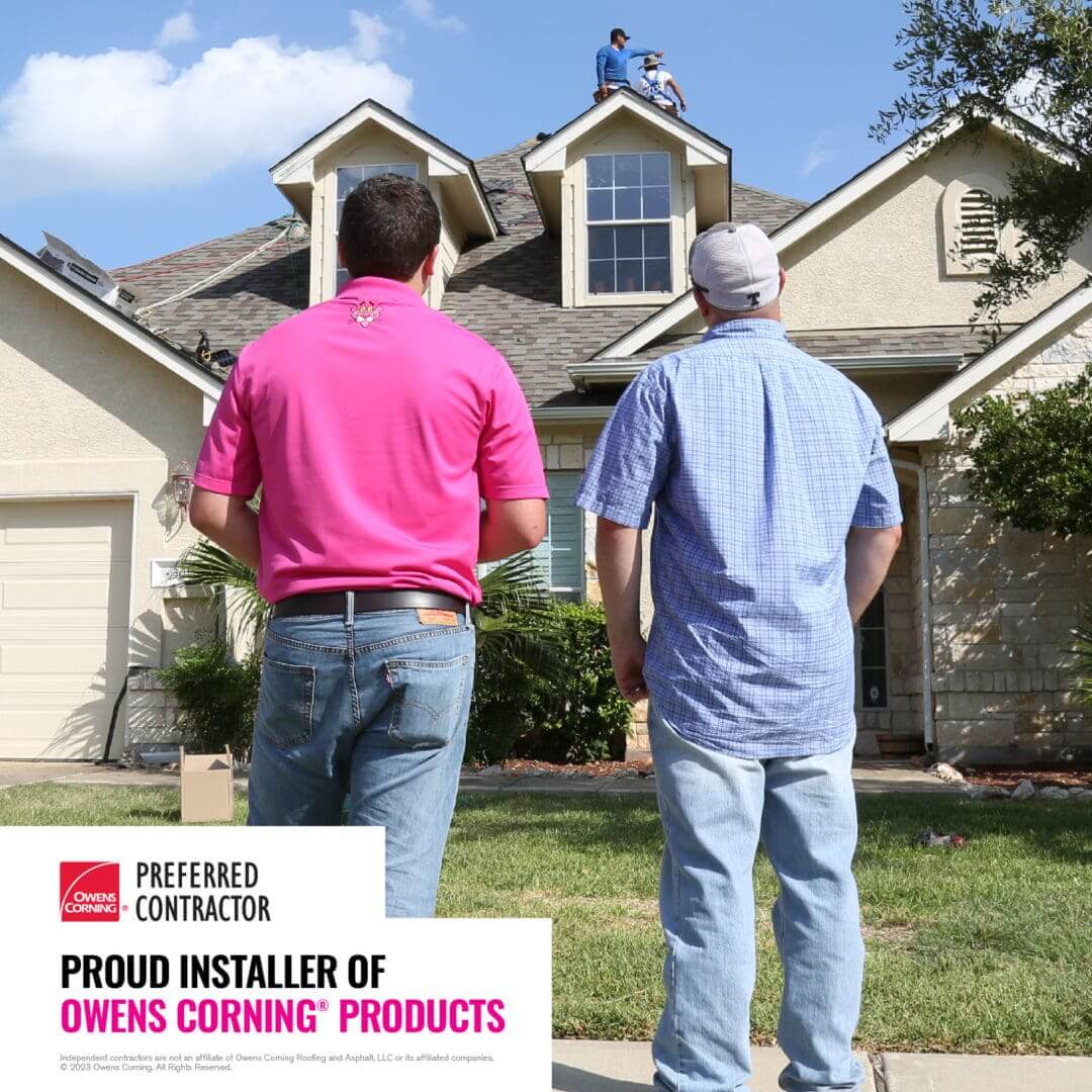 a poster of Installer of Owens Corning Products